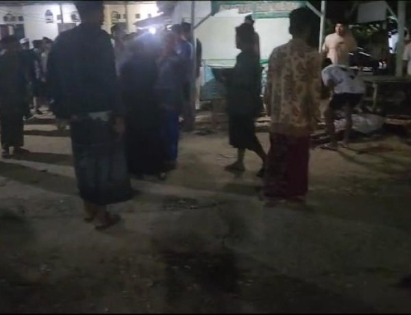 CAROK DIBANGKALAN MADURA 4ORANG TEWAS